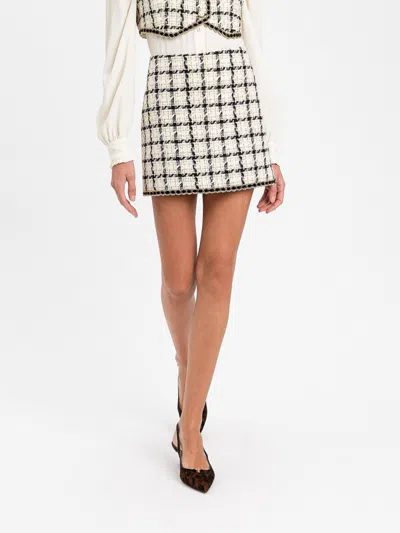 Twinset Skirt Woman Color Multicolor In White