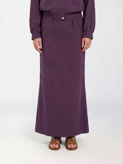 Twinset Skirt Woman Color Violet In Purple