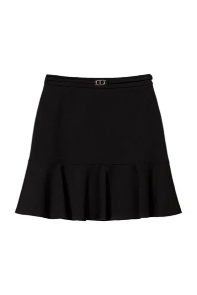 Twinset Skirts In Black