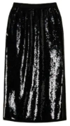Twinset Twin-set Acrylic Blend Stylish Skirt In Black