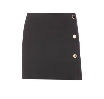 Twinset Mini Skirt In Black