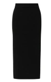 Twinset Split Detail Skirt In Black