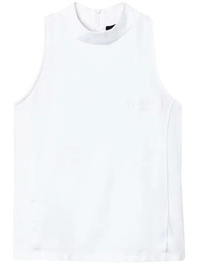 Twinset Sleeveless Top In White