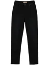 Twinset Slim-fit Jeans In Black