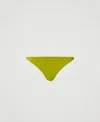 Twinset Slip Brésilien De Bain Taille Basse In Green