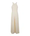 Twinset Slub-texture Jumpsuit In Nude