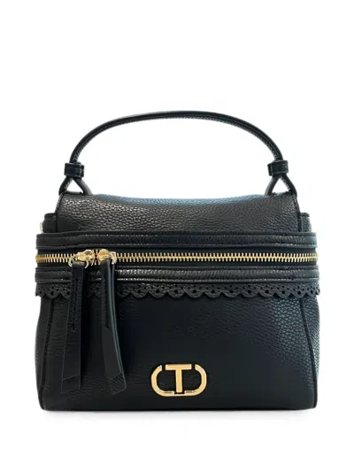 Twinset Small Cécile Tote Bag In Black