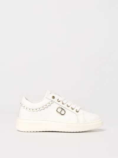 TWINSET SNEAKERS TWINSET KIDS COLOR WHITE,G58540001