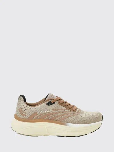 Twinset Sneakers  Woman Color Beige In Brown