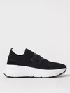 Twinset Mesh-panels Sneakers In Black