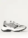 Twinset Logo-patch Sneakers In Silber