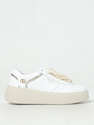 Twinset Sneakers  Woman Color White