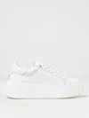 Shop Twinset Sneakers  Woman Color White In Weiss