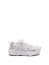 Twinset Twin-set Cushioned White Sneakers With Breathable Mesh Upper In White
