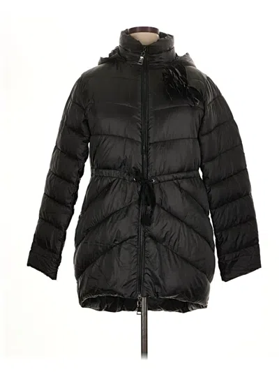 Pre-owned Twinset Snow Jacket In Black