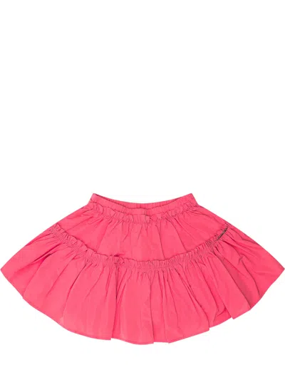 Twinset Twin-set Sophisticated Mini Skirt In Camelia Rose