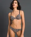 Twinset Soutien-gorge À Armatures (bonnets C) In Animal Print
