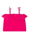 Twinset Off Shoulder Top In Pink