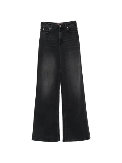 Twinset Twin-set Straight Fit In Black