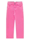 Twinset Straight Jeans In Pink