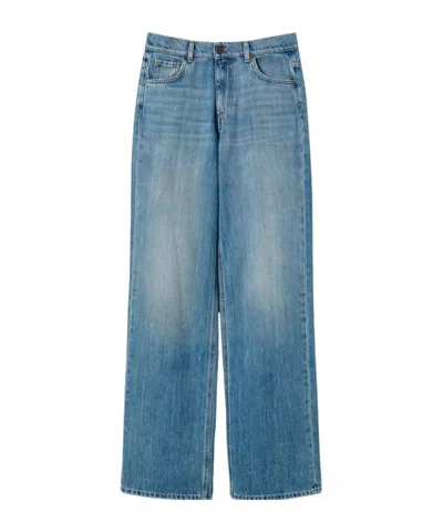TWINSET TWINSET WIDE LEG JEANS