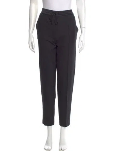 Pre-owned Twinset Straight Leg Pants In Gray