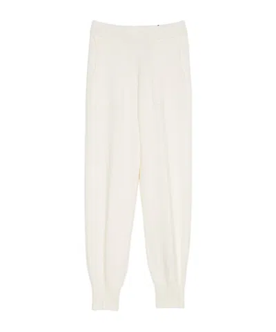 Twinset Straight Leg Sweatpants In White