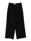 Twinset Straight-leg Trousers In Black