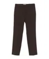 Twinset Straight-leg Trousers In Black