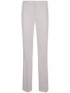 Twinset Straight-leg Trousers In White