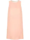 Twinset Shift Mini Dress In Pink