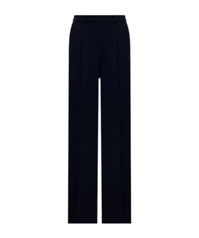 Twinset Straight-leg Casual Trousers In Black