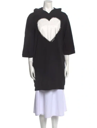 Pre-owned Twinset Strapless Mini Dress In Black