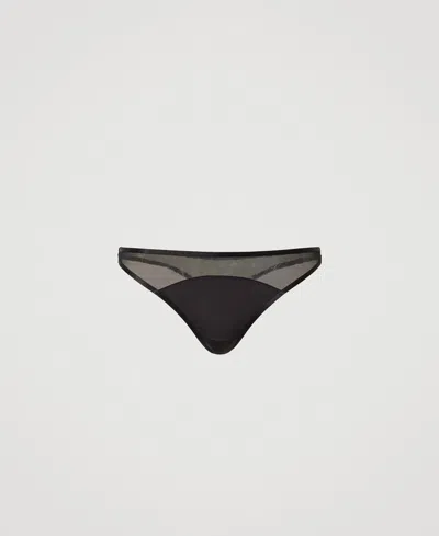 TWINSET STRING AVEC TULLE