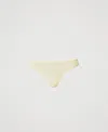 Twinset String En Tulle Avec Oval T In Yellow