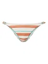 Twinset Striped Bikini Bottom