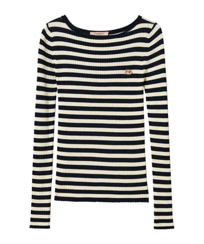 TWINSET STRIPED JUMPER