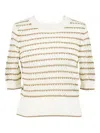 Twinset Twin-set Sweaters In White