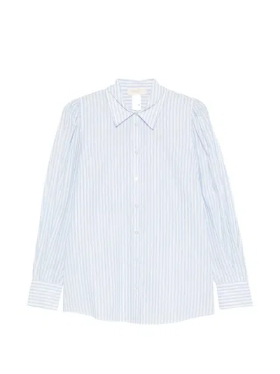 Twinset Striped-pattern Shirt In White