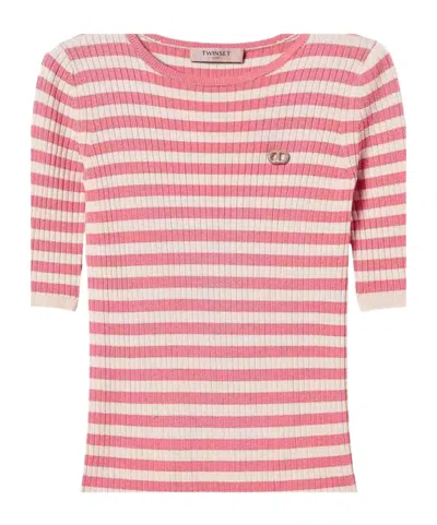 Twinset Striped Short-sleeve T-shirt