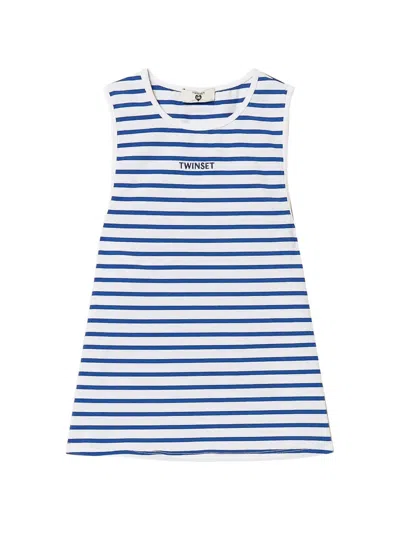 Twinset Striped Tank Top In Multi