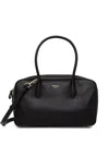 Twinset Structured Black Bag With Minimalist Design In Black