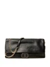 Twinset Structured Black Minimalist Bag With Timeless Appeal In Black