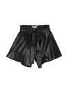 Twinset Stud-embellished Flared Shorts In Black