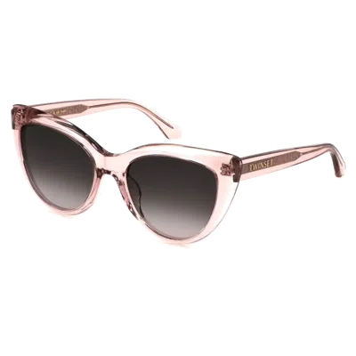 Twinset Stw028 Sunglasses In Brown