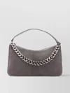 Twinset Twin-set Grey Melange Polyester Cotton Bags In Gray