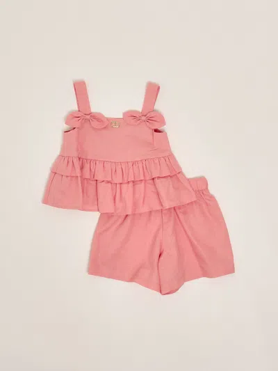 Twinset Kids' Suits Suit In Pink