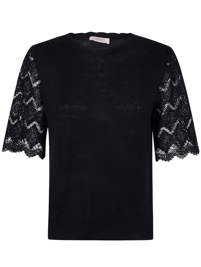 Twinset Sweater In Black