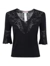 Twinset Twin-set Sweater In Black