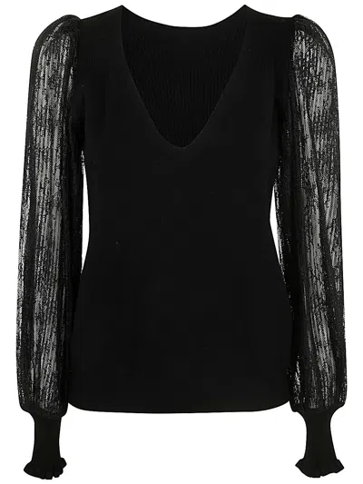 Twinset Sweater In Black